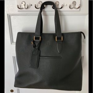 Dunhil Leather Tote Bag